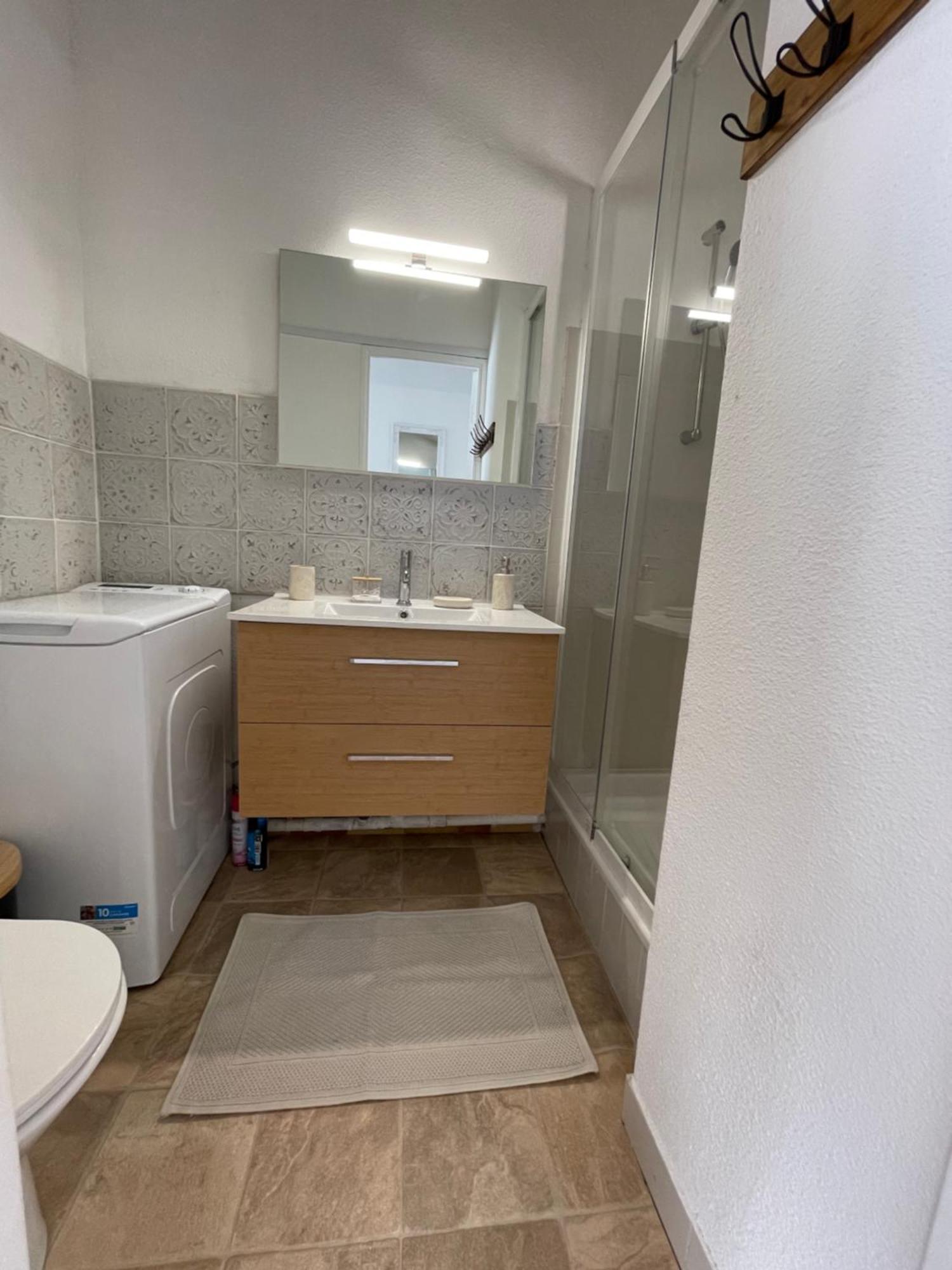 Appartement Pinede Piscine Clim Proche Plage Village Naturiste 阿格德 外观 照片